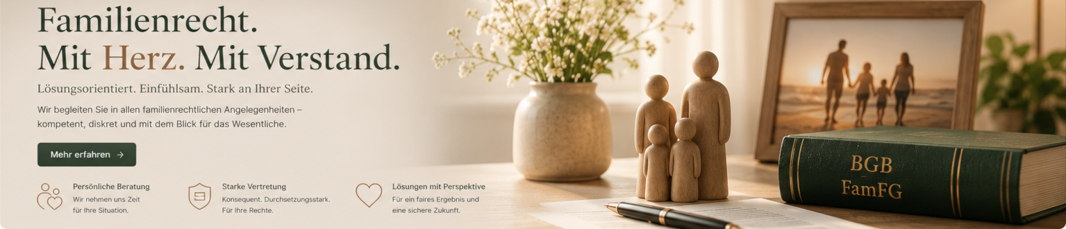 Headermotiv fuer Kanzlei fuer Familienrecht